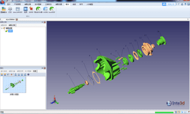 3D PDF：全三维备件图