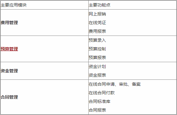 “迅雷”NFS平台一体化（预算管理）案例