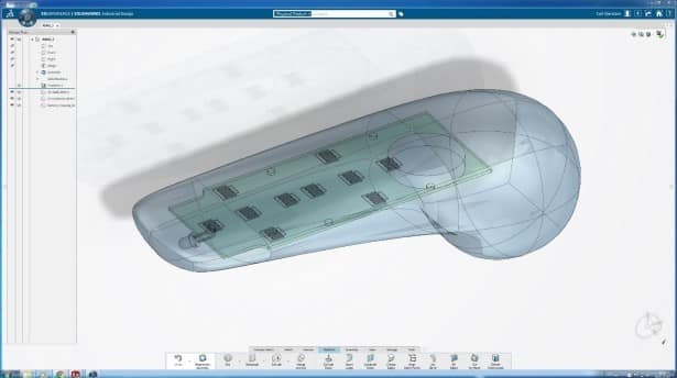 在SOLIDWORKS工业设计师中重新设计遥控器