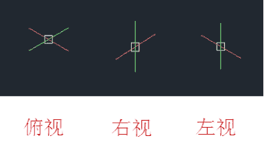 如何使用cad画轴测图和三视图？