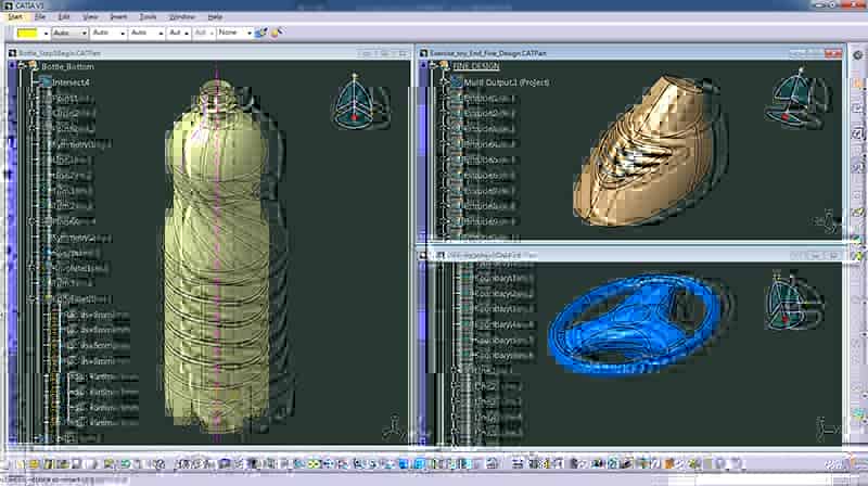 CATIA 设计架构 为协作产品创建和产品数据管理提供了一个完全可扩展的平台
