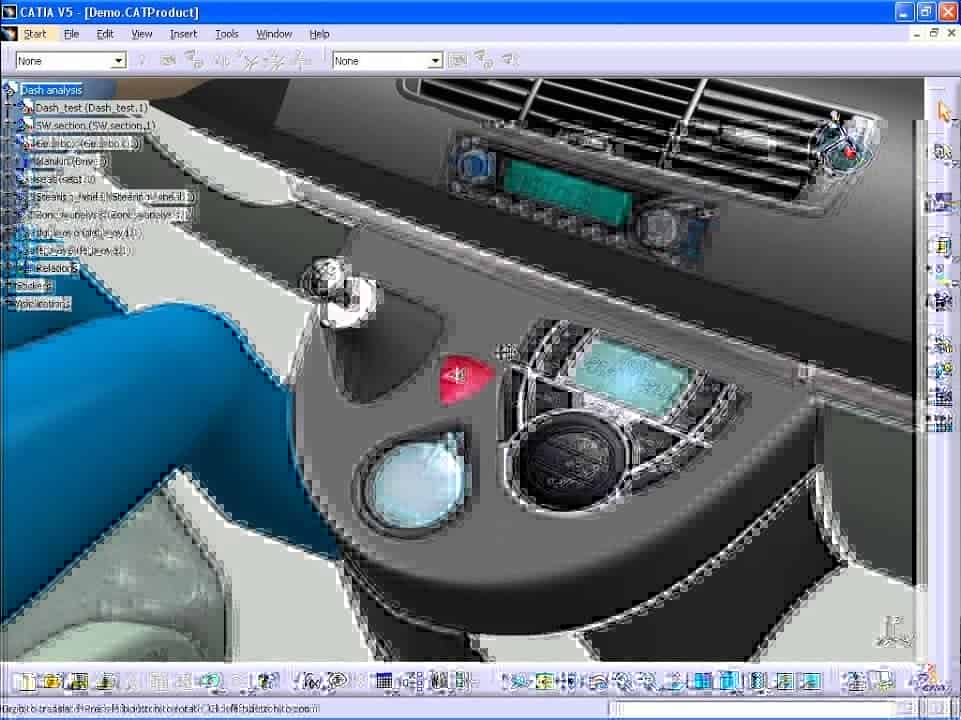 CATIA DMU分析