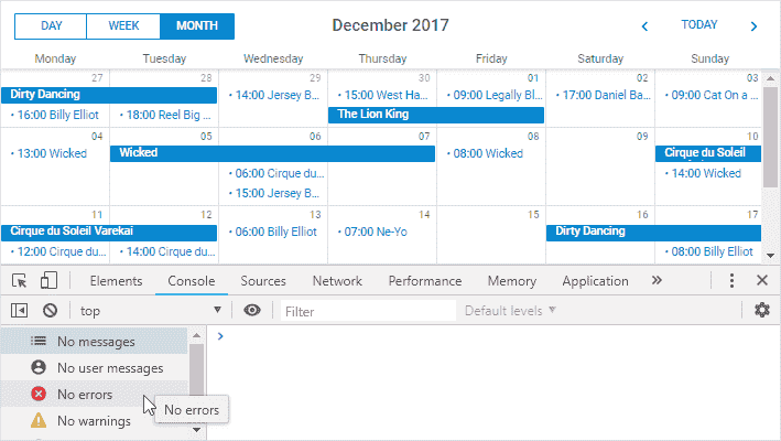 dhtmlxScheduler,JavaScript,日程安排,React JS