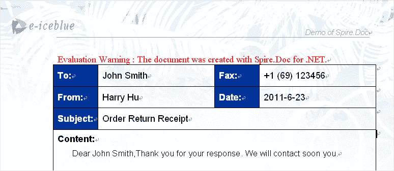 Mail Merge Fax