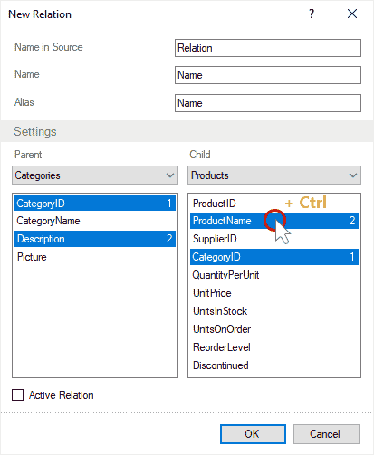  表开发工具Stimulsoft Report使用教程（三）——如何创建关系