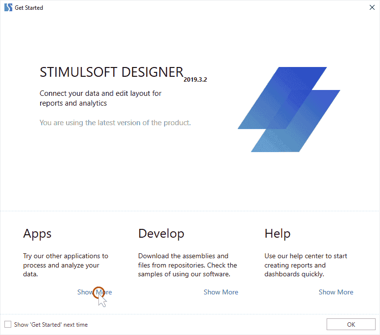  表开发工具Stimulsoft Report使用教程（一）——安装和首次运行（下）