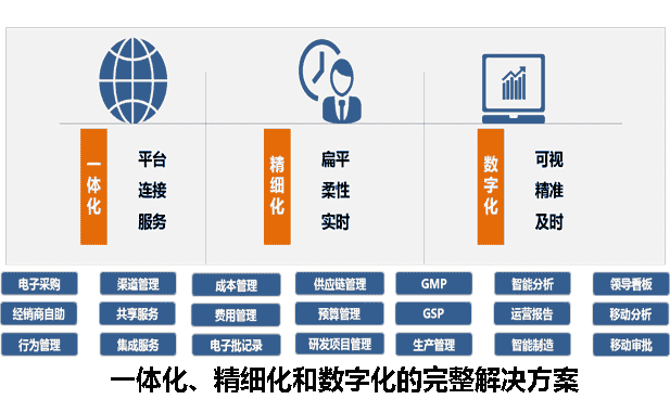 浪潮云ERP医药行业整体解决方案