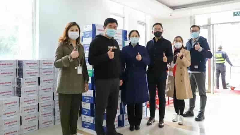鼎捷向辖区街道捐赠物资，共抗疫情“倒春寒”