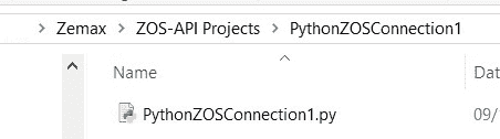 ZEMAX | 使用ZOS-API交互扩展连接Python与OpticStudio