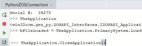 ZEMAX | 使用ZOS-API交互扩展连接Python与OpticStudio