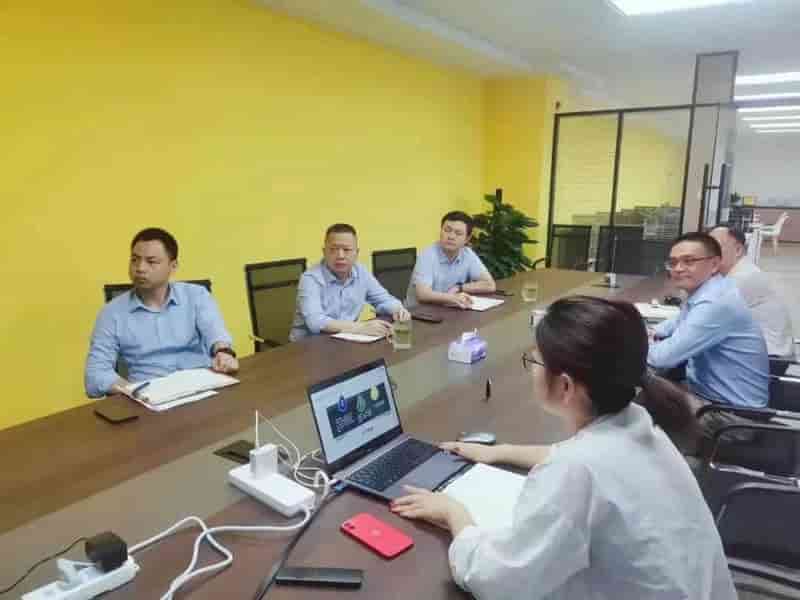 热烈欢迎宁波市经信局领导莅临我司走访调研