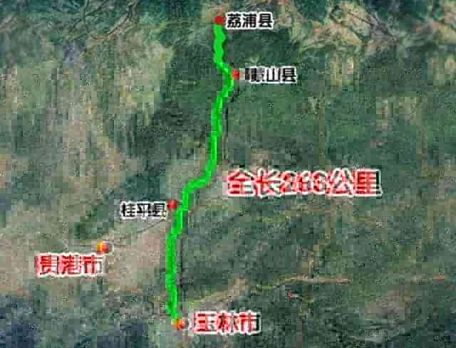 荔浦至玉林高速公路工程案例