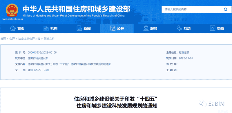 2022上半年BIM政策汇总