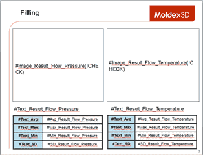 Moldex3D模流分析之在 告精灵中快速生成客制化 告