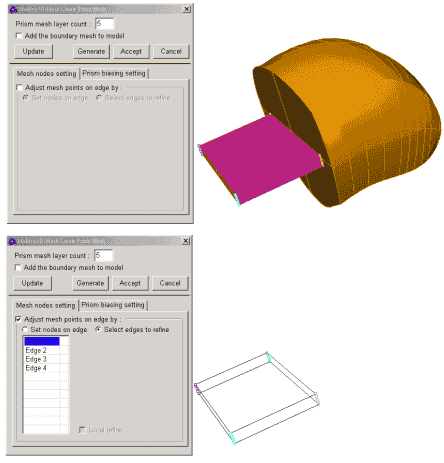 Moldex3D模流分析之 如何连接棱柱体Prism元素与 四面体Tetra 元素