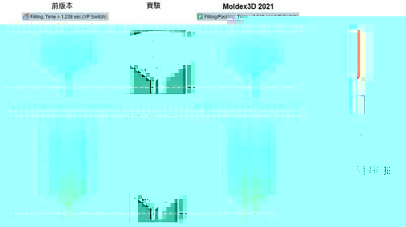 Moldex3D模流分析之考量螺杆后松退料管压缩分析更贴近真实