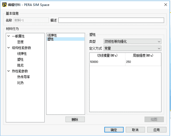 PERA SIM紧凑拉伸试件弹塑性分析实例