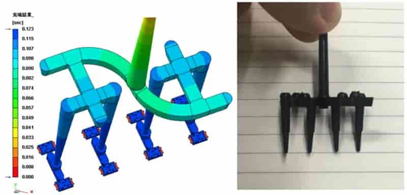 Moldex3D模流分析之一次解决电子零件的流动不平衡、缝合线及包封问题