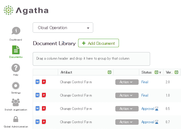 Agatha 中的 Word 文档以及相关的 PDF 文件