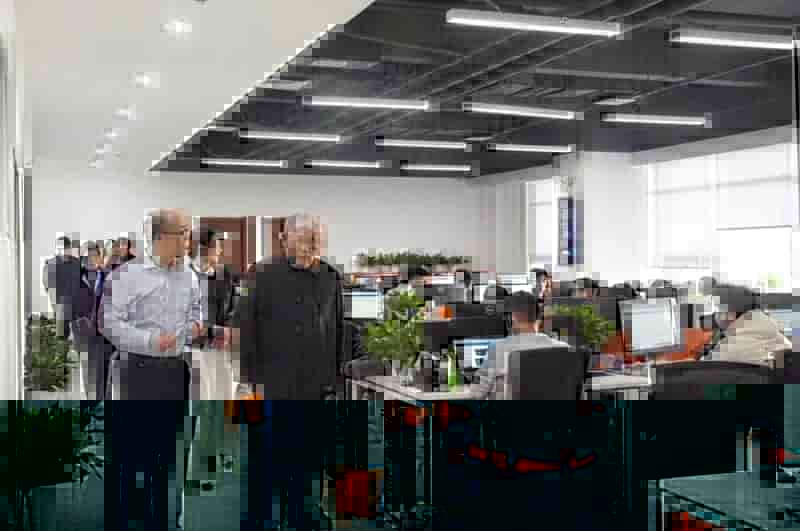 华中科技大学宾鸿赞教授一行莅临开目公司调研指导