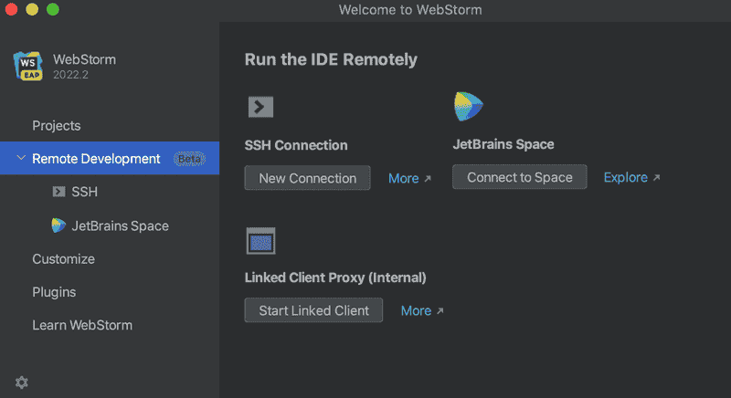 JavaScript开发工具WebStorm入门教程：第一次运行WebStorm