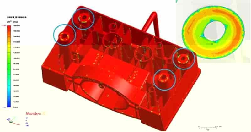 Moldex3D模流分析之嘉捷科技整合模流和结构分析改善产品断裂问题
