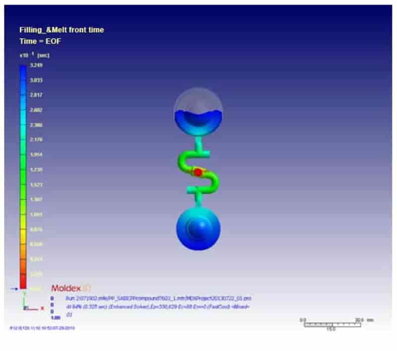 Moldex3D模流分析之应用Moldex3D实验设计法分析 降低隐形眼镜壳模翘曲变形