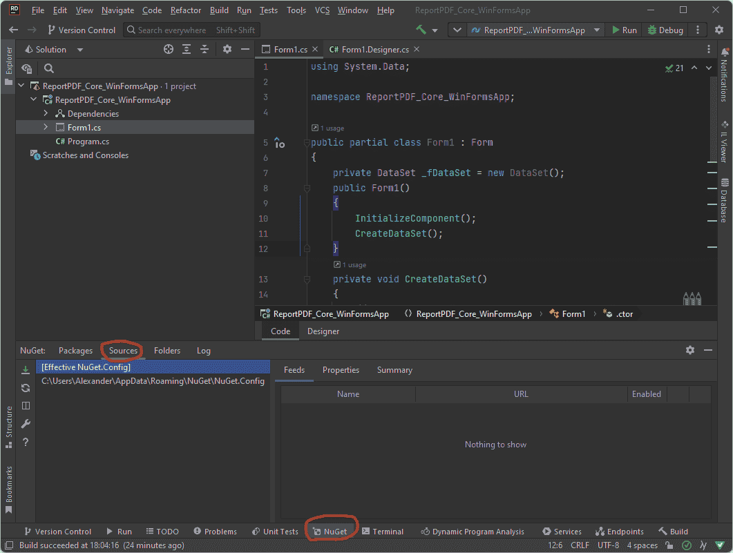 如何使用FastReport .NET 在 JetBrains Rider 中创建PDF 告？