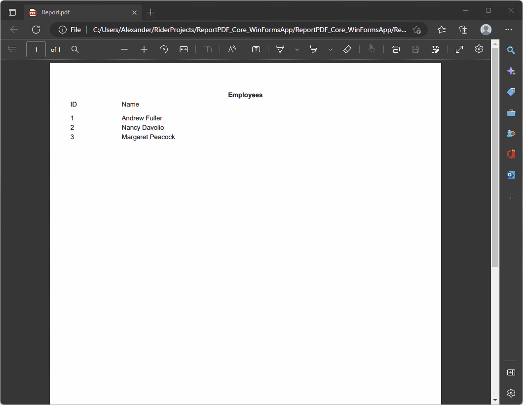 如何使用FastReport .NET 在 JetBrains Rider 中创建PDF 告？