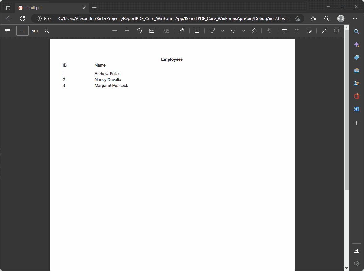 如何使用FastReport .NET 在 JetBrains Rider 中创建PDF 告？