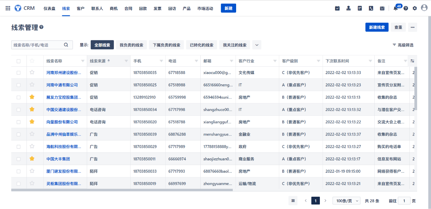 悟空CRM