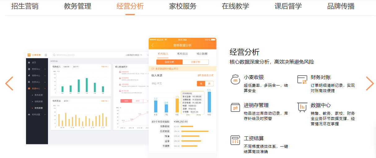小麦助教的功能截图