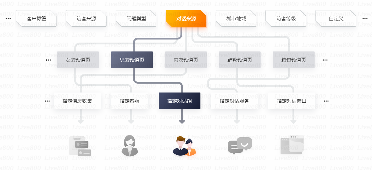 Live800的功能截图