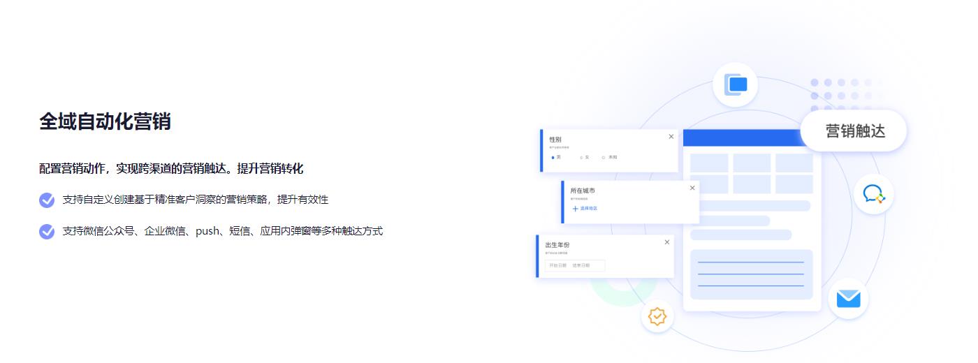 积木云策 CDP的功能截图