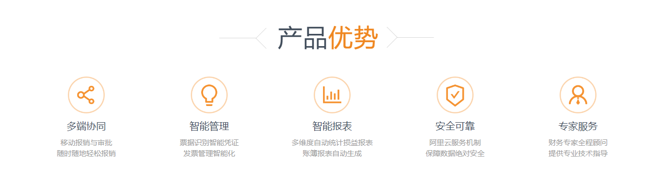 有成财务的功能截图