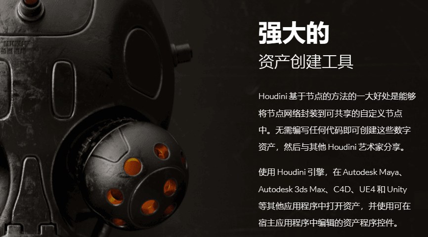Houdini的功能截图