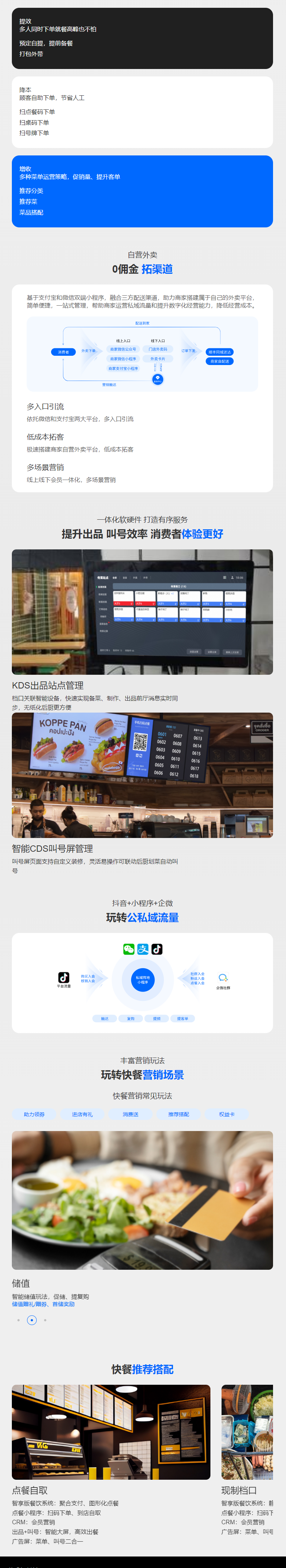 数智化 快餐解决方案
