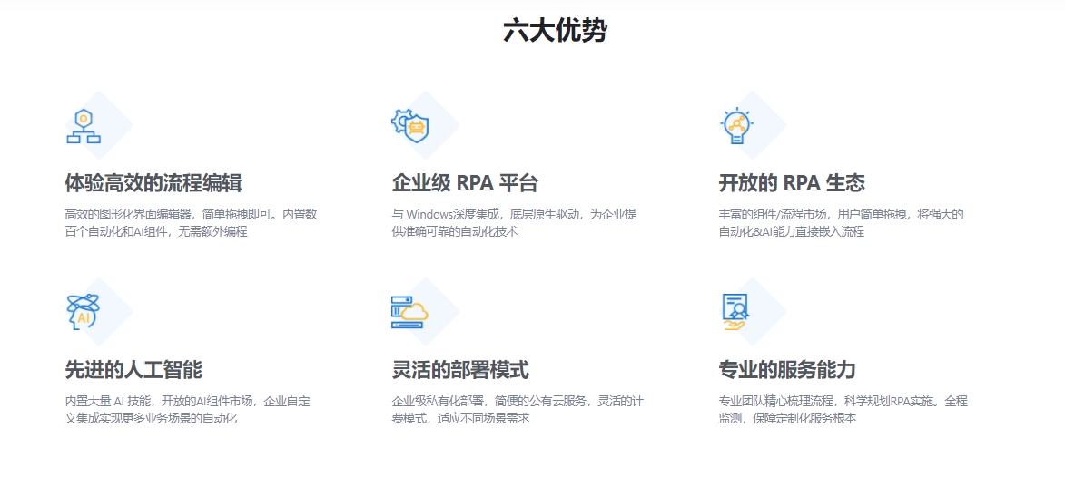 云扩科技的功能截图