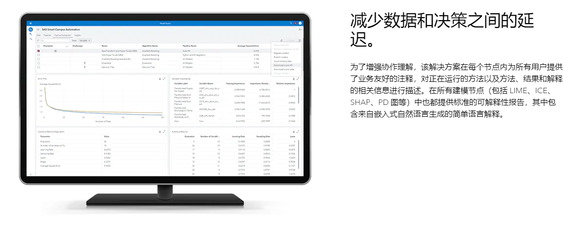 SAS?可视化数据挖掘和机器学习的功能截图