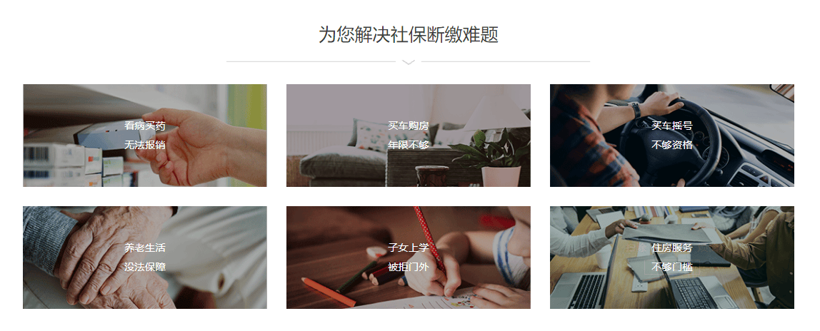 蜂窝社保的功能截图