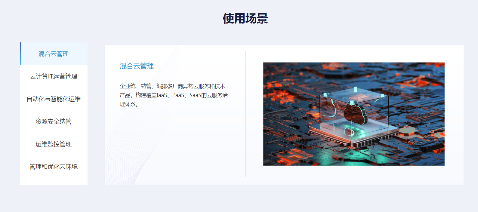 博云-BeyondCMP云管理平台的功能截图