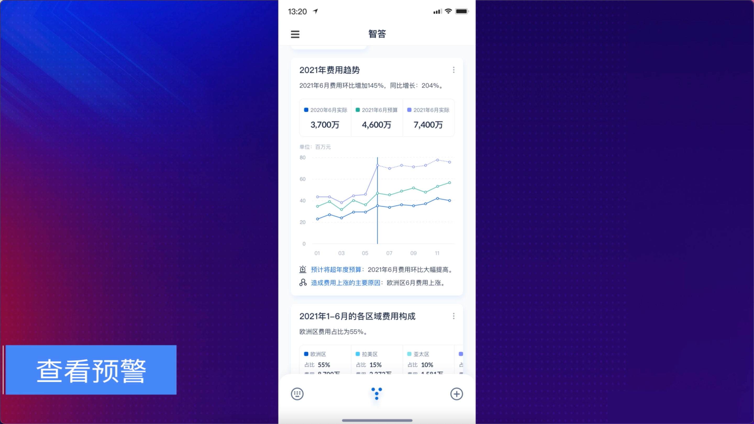 元年智答的功能截图