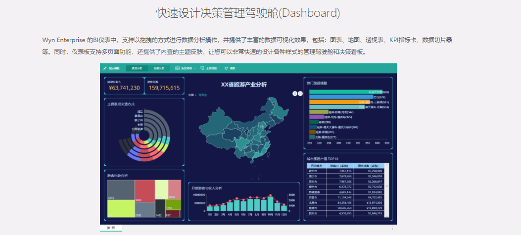 Wyn Enterprise的功能截图