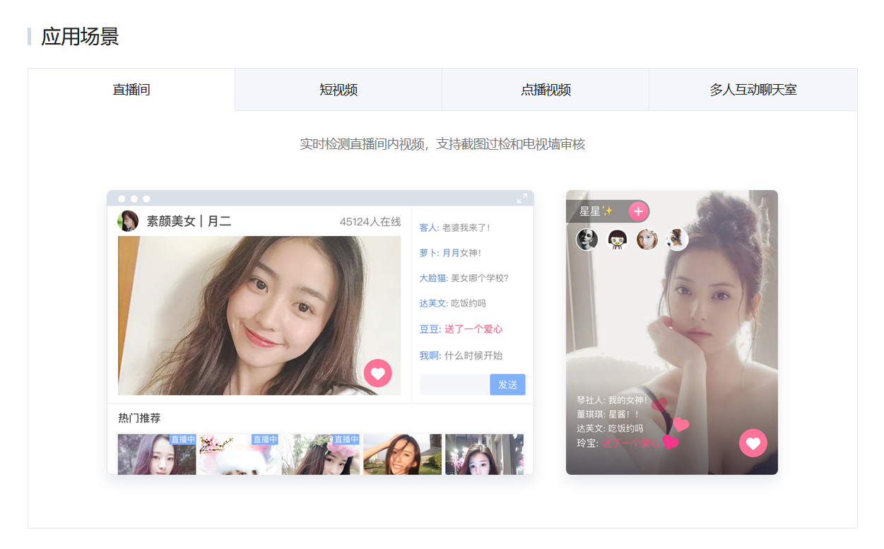 网易易盾-视频检测的功能截图