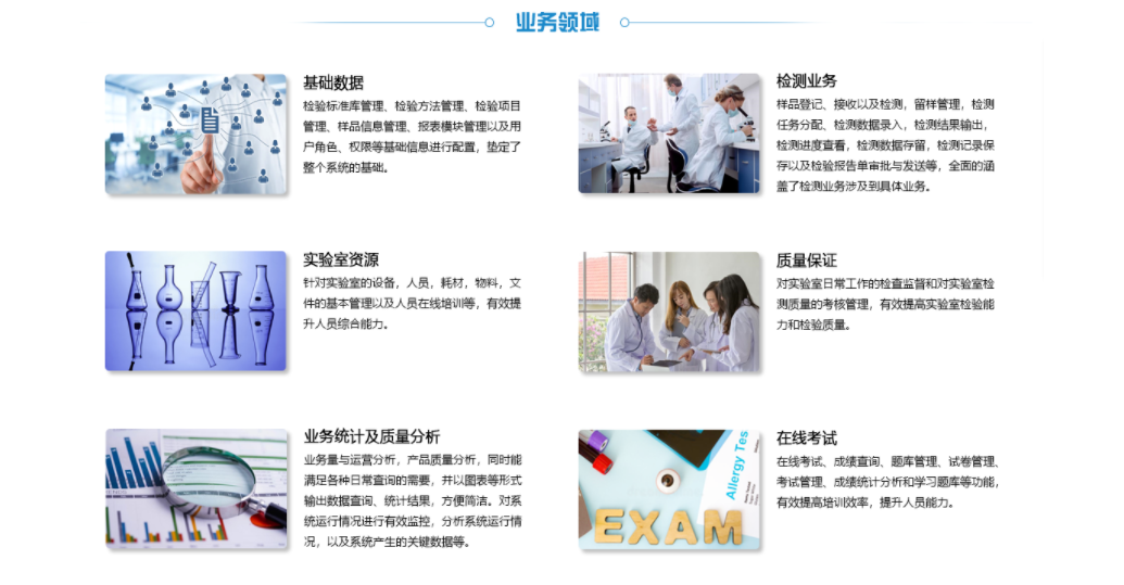 立高实验室信息管理系统的功能截图