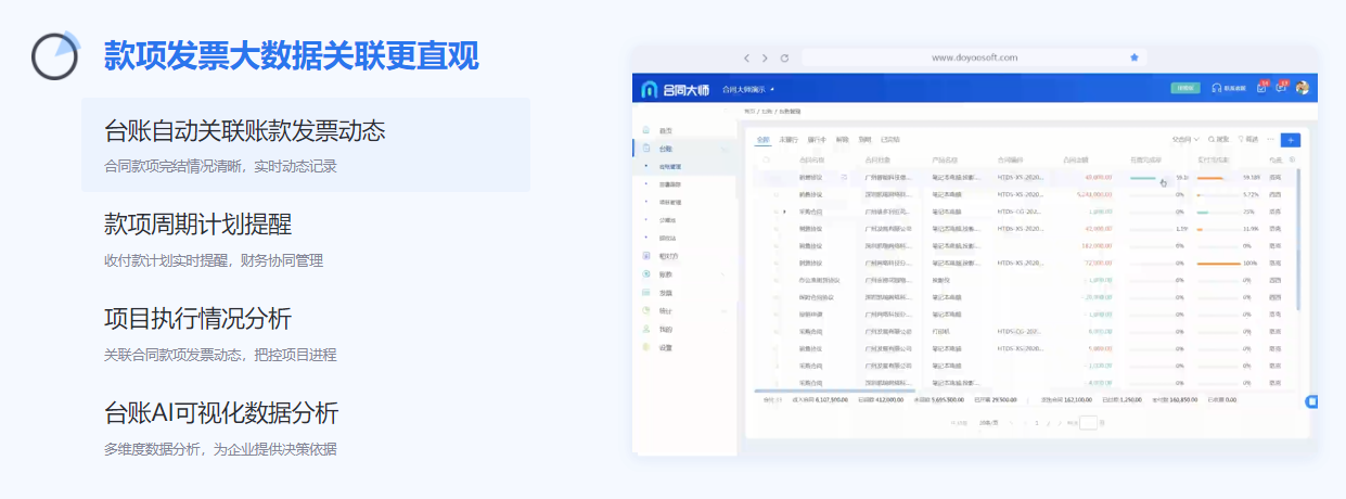 合同大师的功能截图