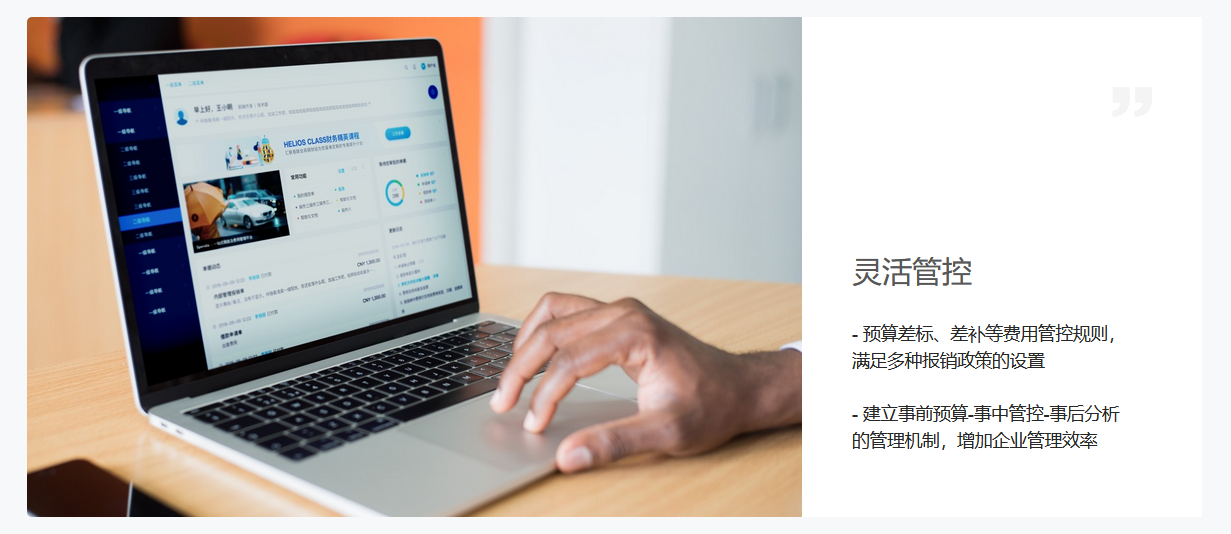 HELIOS汇联易的功能截图