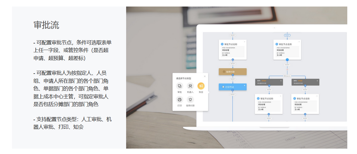 HELIOS汇联易的功能截图