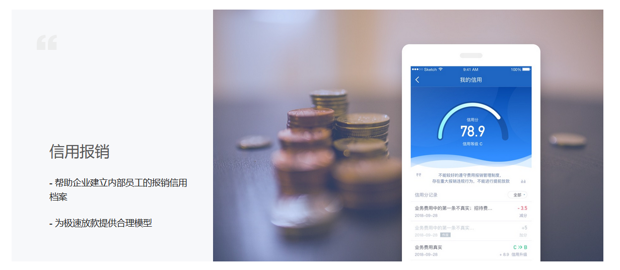HELIOS汇联易的功能截图