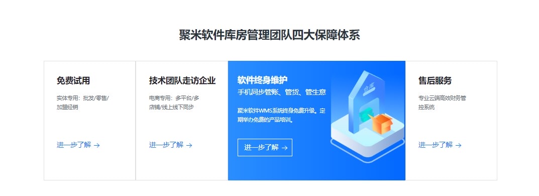 极速聚米-库房管理软件的功能截图